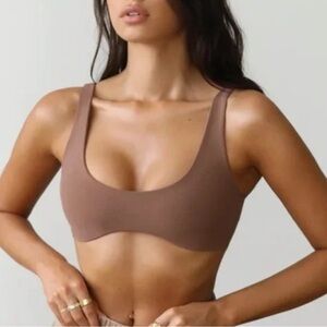 Joah Brown Countor Bra Sueded Mocha